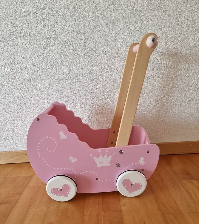 Baninni Classic Bn138 Lauflernhilfe Für Babys | Rosa/grau | Verstellbar & Klappbar