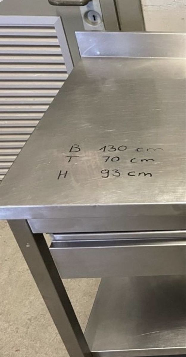 Cucine complete: Edelstahltisch – Usato da Rupperswil venduto da Tinka88 2