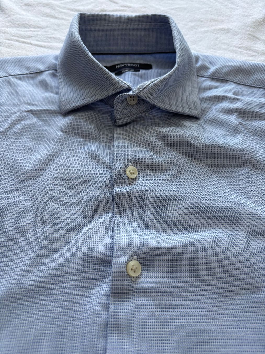 Navyboot Camicie: Herrenhemd hellblau Gr. 38 von Navyboot – Nuovo (secondo la descrizione) da Menzingen venduto da gispat 2