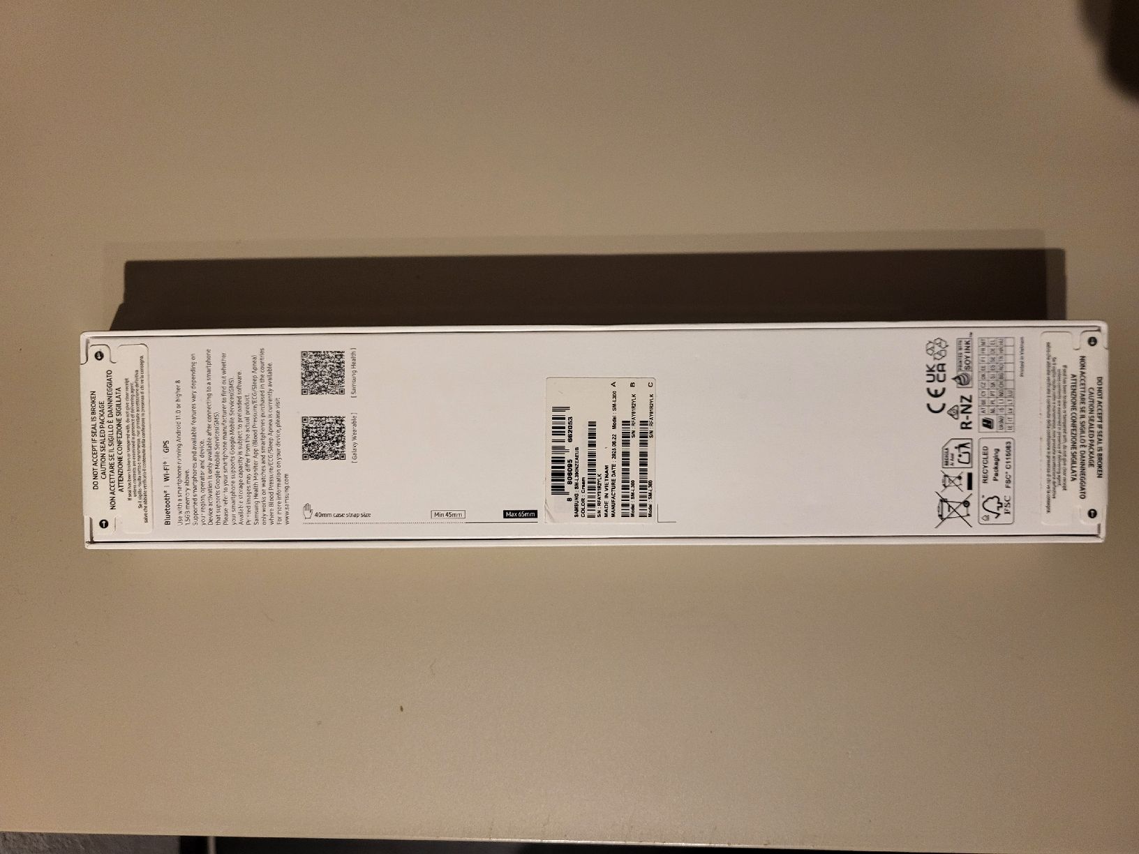 Samsung Smartwatch: Samsung Galaxy Watch 7 Originalverpackt – Nuovo e nell'imballaggio originale da Bettmeralp venduto da ra_jo_9 1