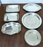 ⭐️⭐️⭐️SET DE METAL ARGENTÉ! 6 DIVERS ÉLÉMENTS DE TABLES!⭐