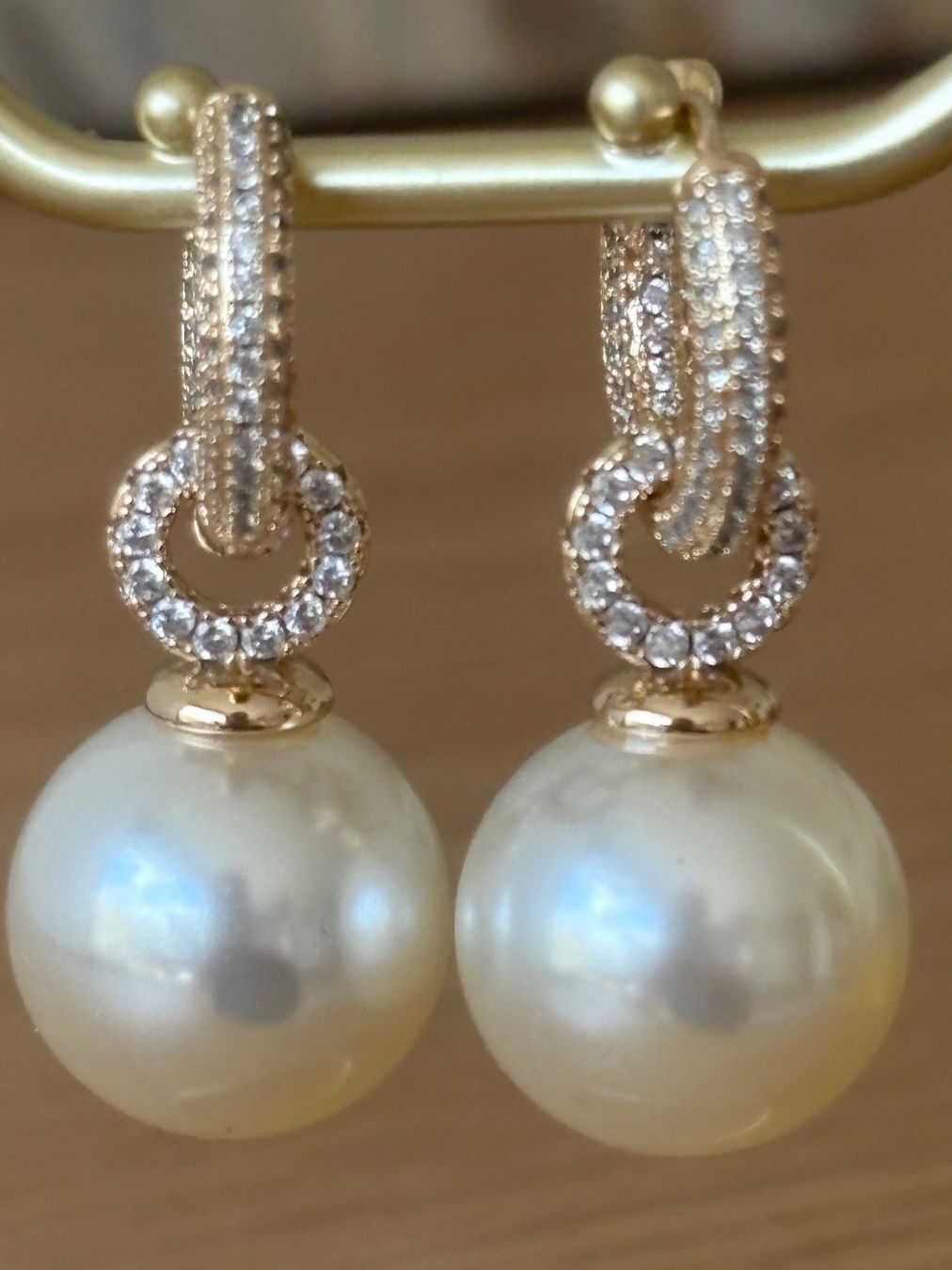 Orecchini pendenti & Orecchini a lobo: Luxus Elegante Ohrschmuck Ohrstecker Farbe : Gold – Nuovo (secondo la descrizione) da Biel-Bienne venduto da Roserosse13 1