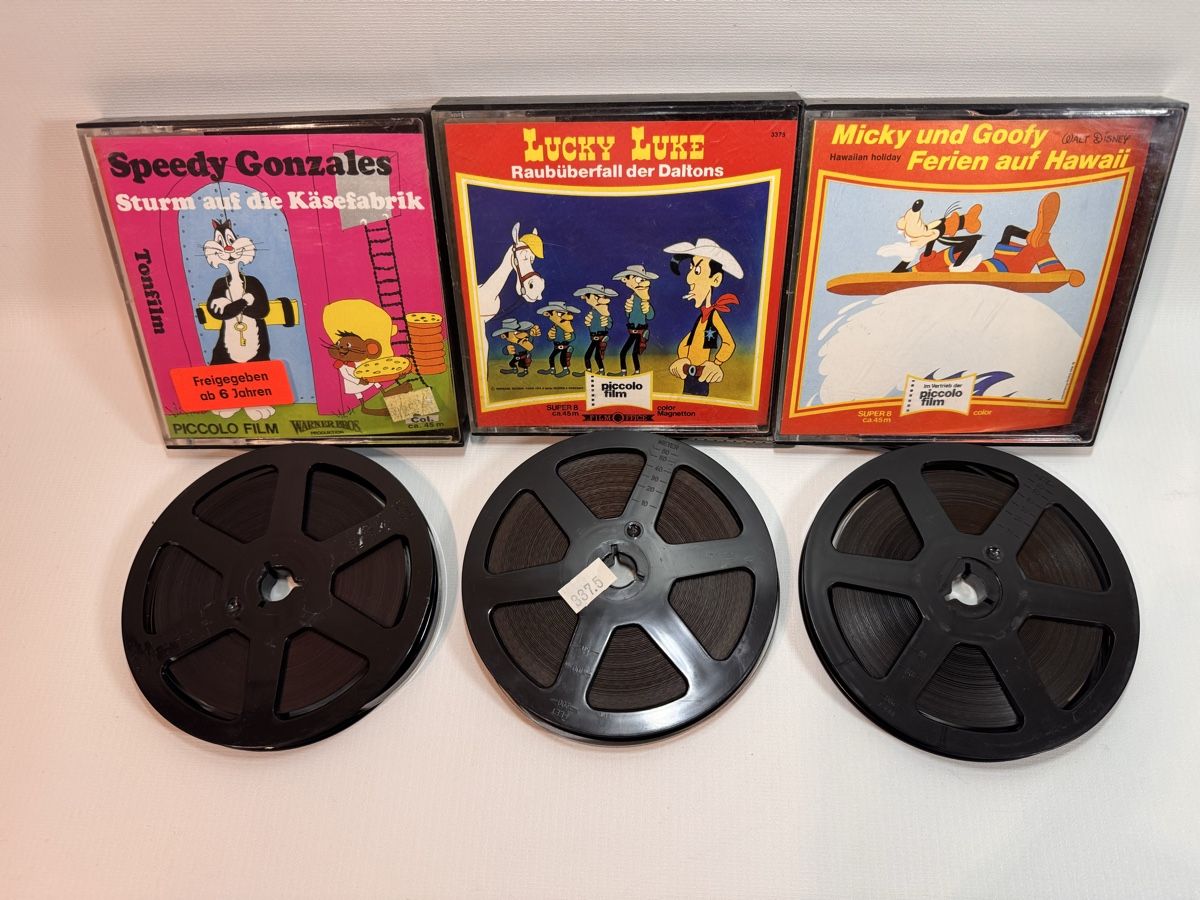 3x Super 8 Piccolo Film: Disney + Lucky Luke + Speedy (Gebraucht) in ...