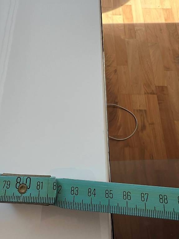 Scrivanie: Bürotisch weiss / chrom mit Korpus – Usato da Arlesheim venduto da SKA_4144 1