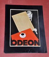 Plakat ca. 50 x 39 cm Odeon