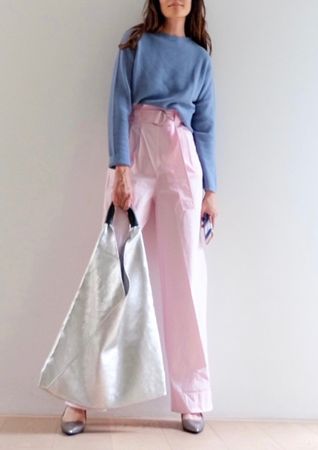 GANNI HOSE mit Gürtel - neu -