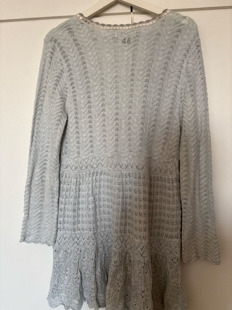 Odd Molly Vestiti: Strickkleid Odd Molly hellblau Baumwolle Grösse 38/40 – Usato da langenthal venduto da rundholz7 3