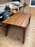 Massivholztisch aus Nussbaumholz von Team7  160 bis 260cm