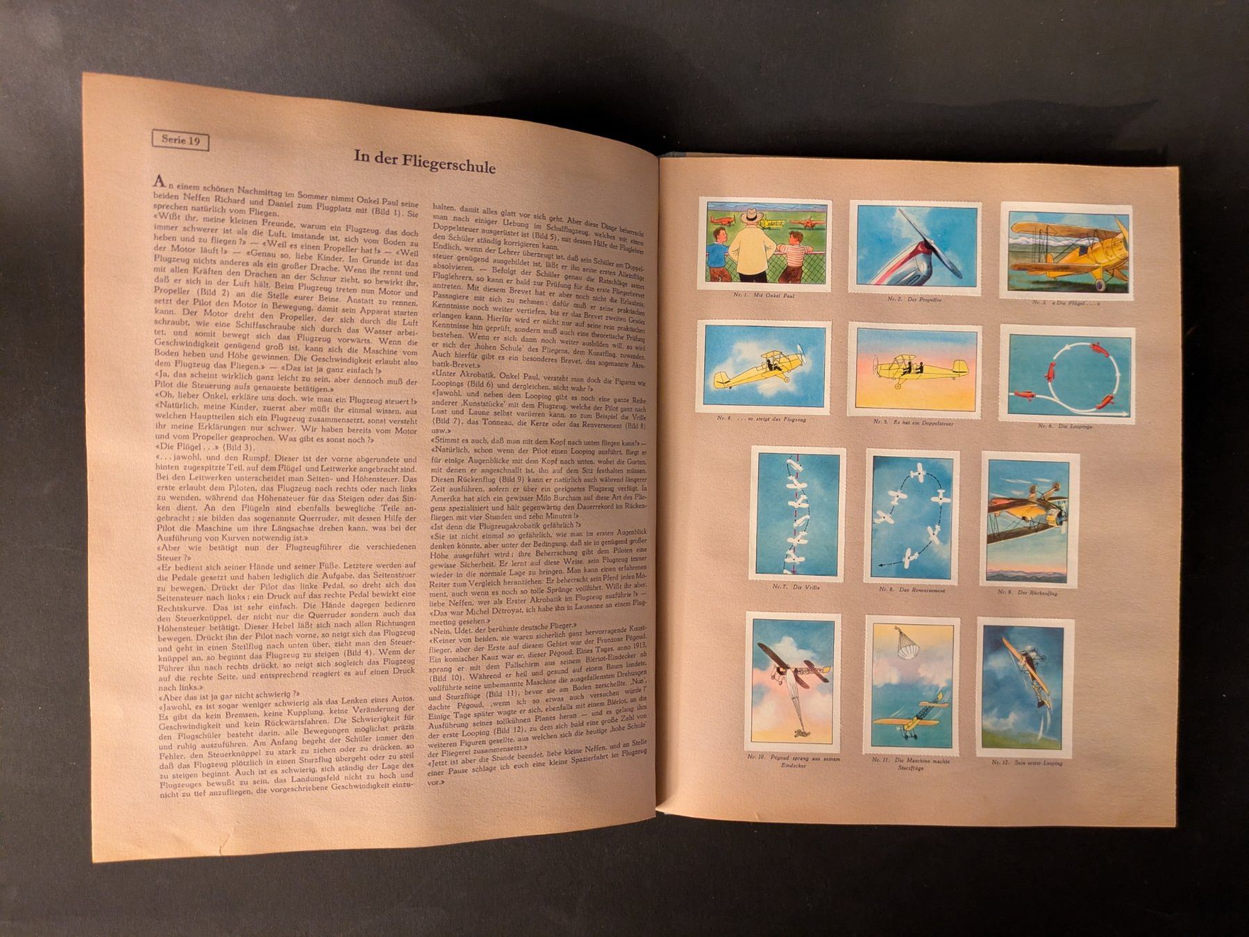 Libri: Buch. Fliegerbuch. NPCK.Bilderbuch mit Einklebebbildern 1948 – Usato da Basel venduto da Arkouda 6
