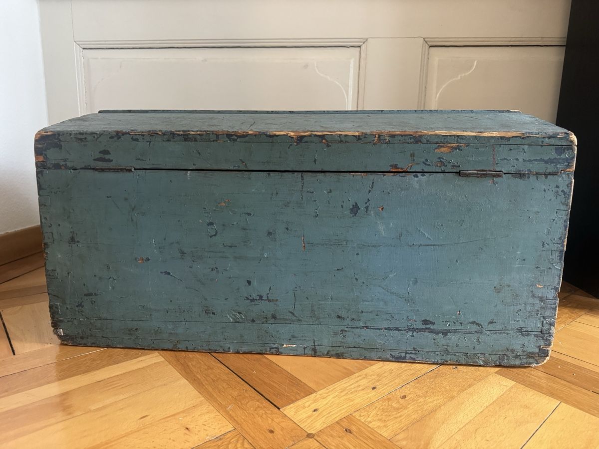 Truhen: Vintage Truhe alt blau – Gebraucht aus Solothurn von Ada00 4