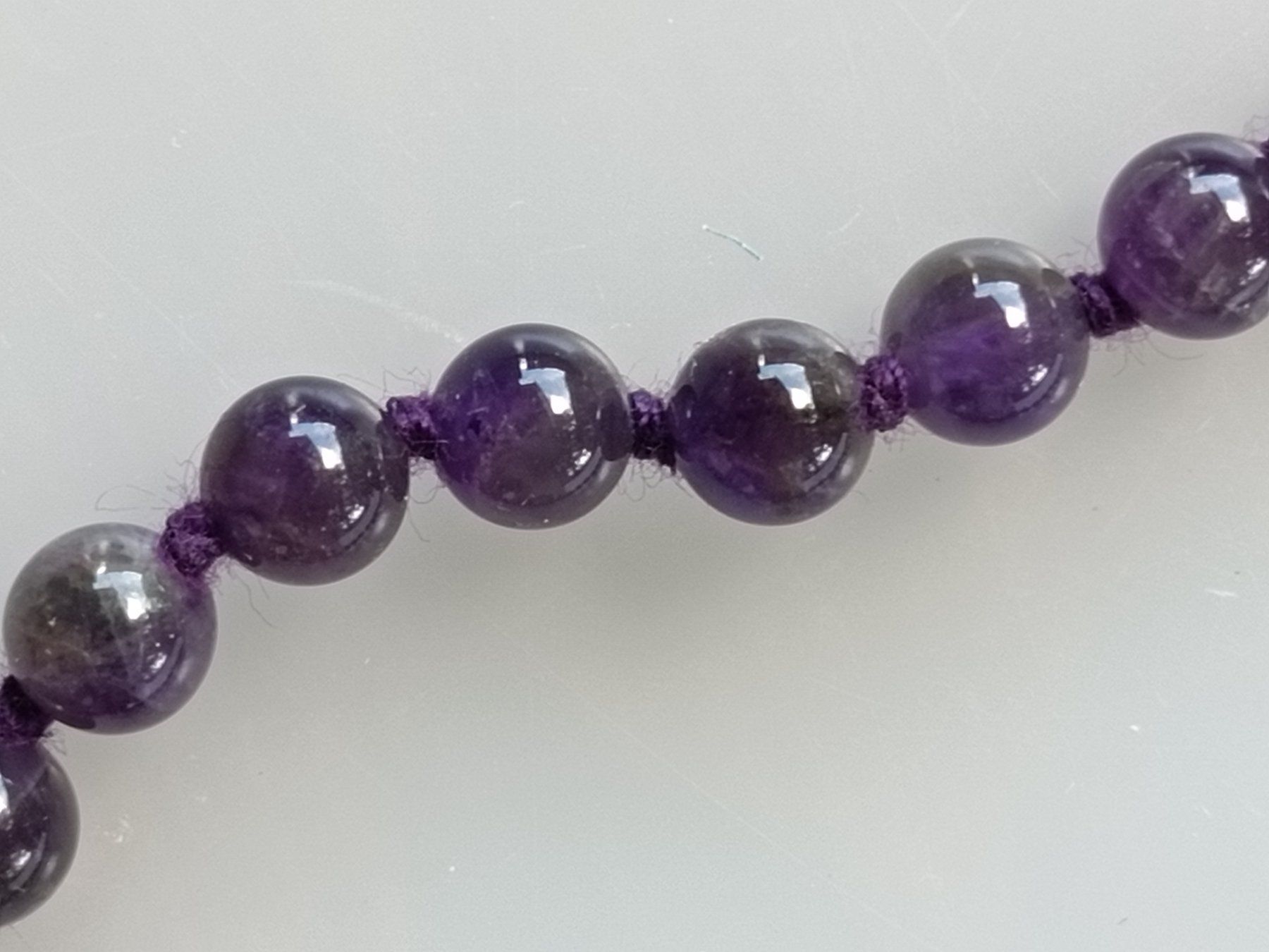 Catenine: Halskette Collier Amethyst 43cm – Usato da Zürich venduto da lowe51