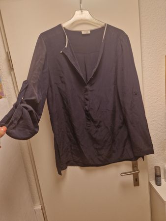 Damen Bluse Akris 100% Seide