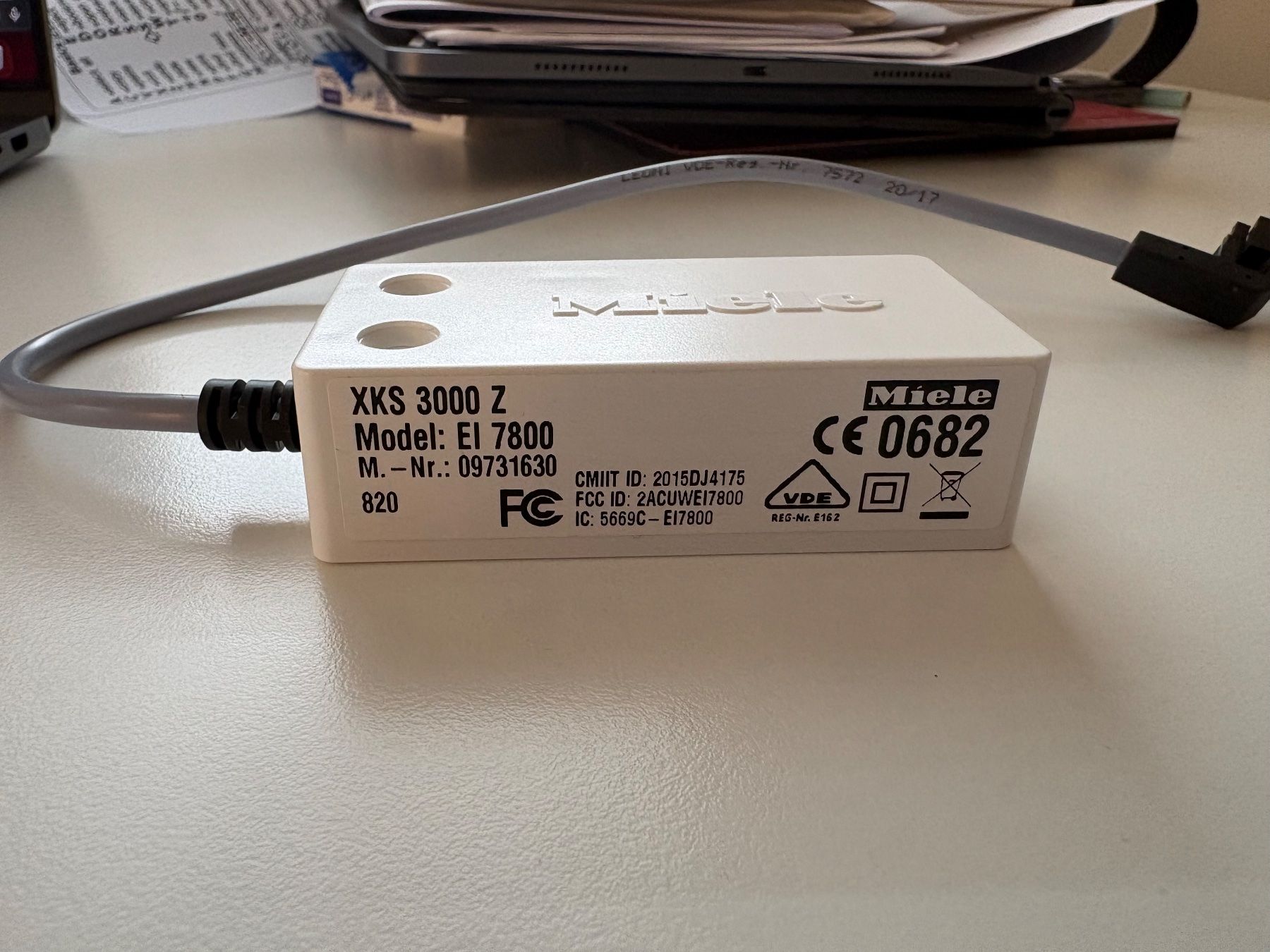 Miele Componenti elettronici: Originalteil Miele Wlan Modul XKS 3000 Z – Usato da Möhlin venduto da dth_5mw9 1