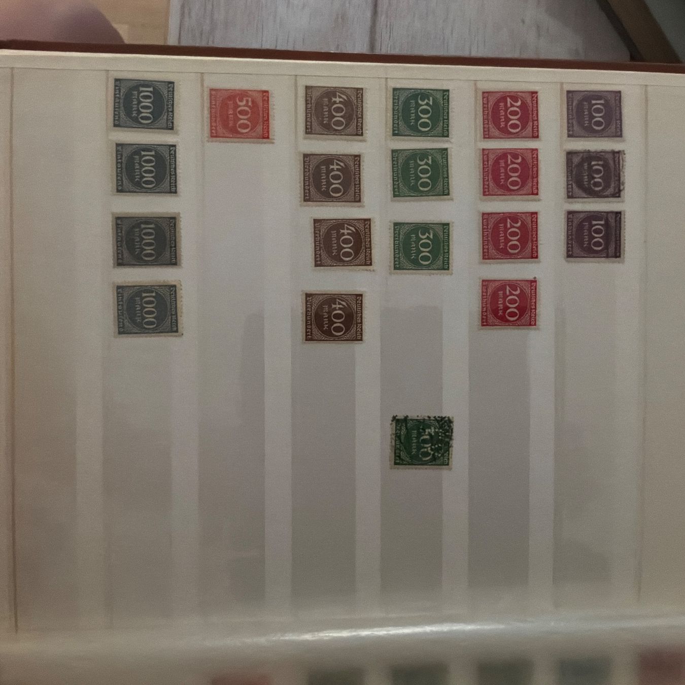 Tutti i francobolli: Briefmarkenalbum Deutsches Reich – Usato da St. Gallen venduto da Setin 1