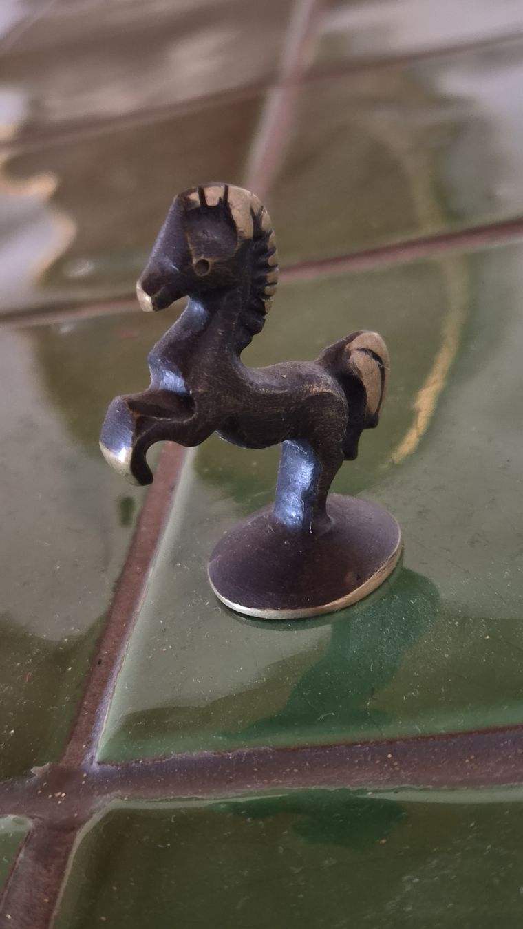 Statuette: Pferd Miniatur Bronze 4 cm  – Usato da Kölliken venduto da MissesBossTop1 2