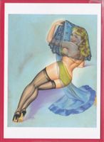 PIN UP GIRL, PETER DRIBEN 1951, SCHLEIER