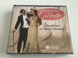 Glanzlichter der Wiener Operette / 3 CDs / 1998