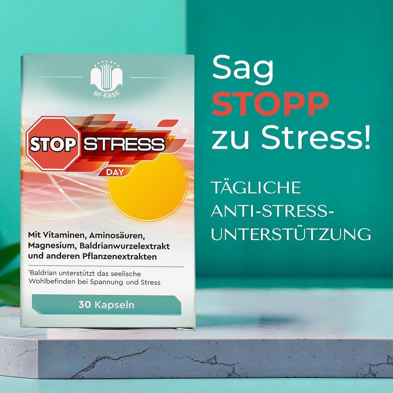 Lebensmittel & Spezialitäten: Anti Stress Kapseln Magnesium Baldrian – Gebraucht aus Suhr von TradeMasters 1