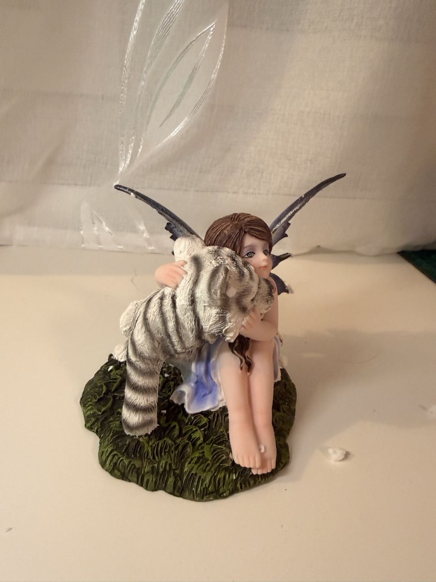 Figurines: Fee mit Tigerfigur neu und originalverpackt 16 cm – Neuf avec emballage d'origine à Dietikon par Beni2025 1