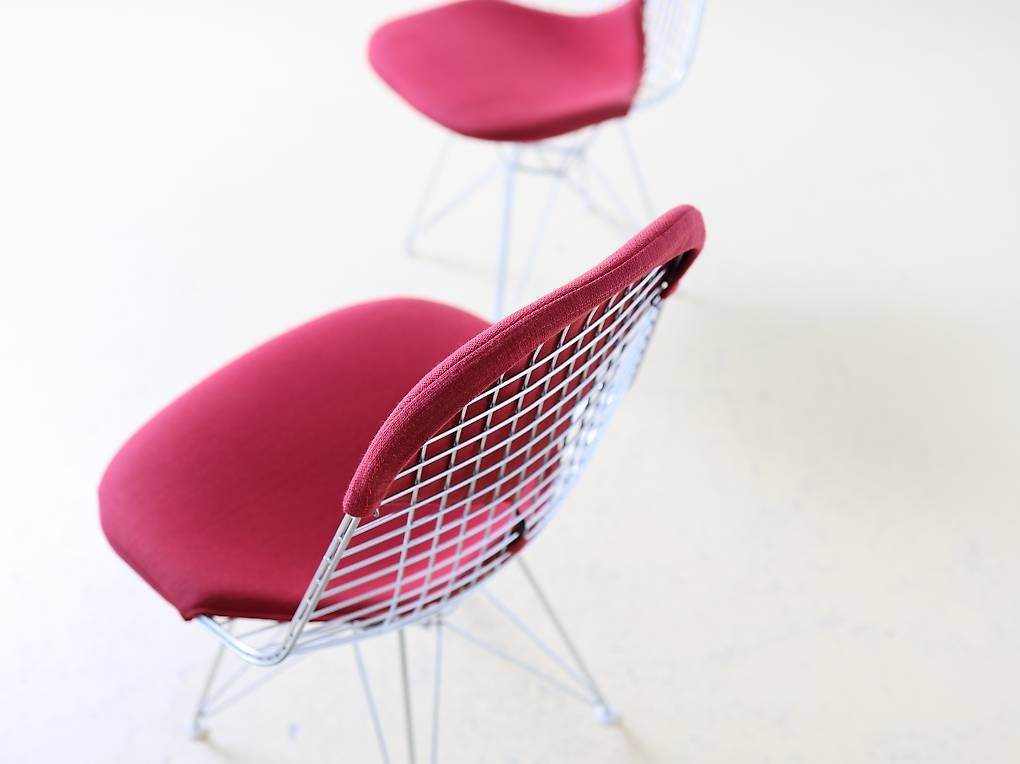 Vitra Sedie: VITRA Wire Chairs von Eames in Rot – Usato da Meinisberg venduto da atelier_TILIJA 3