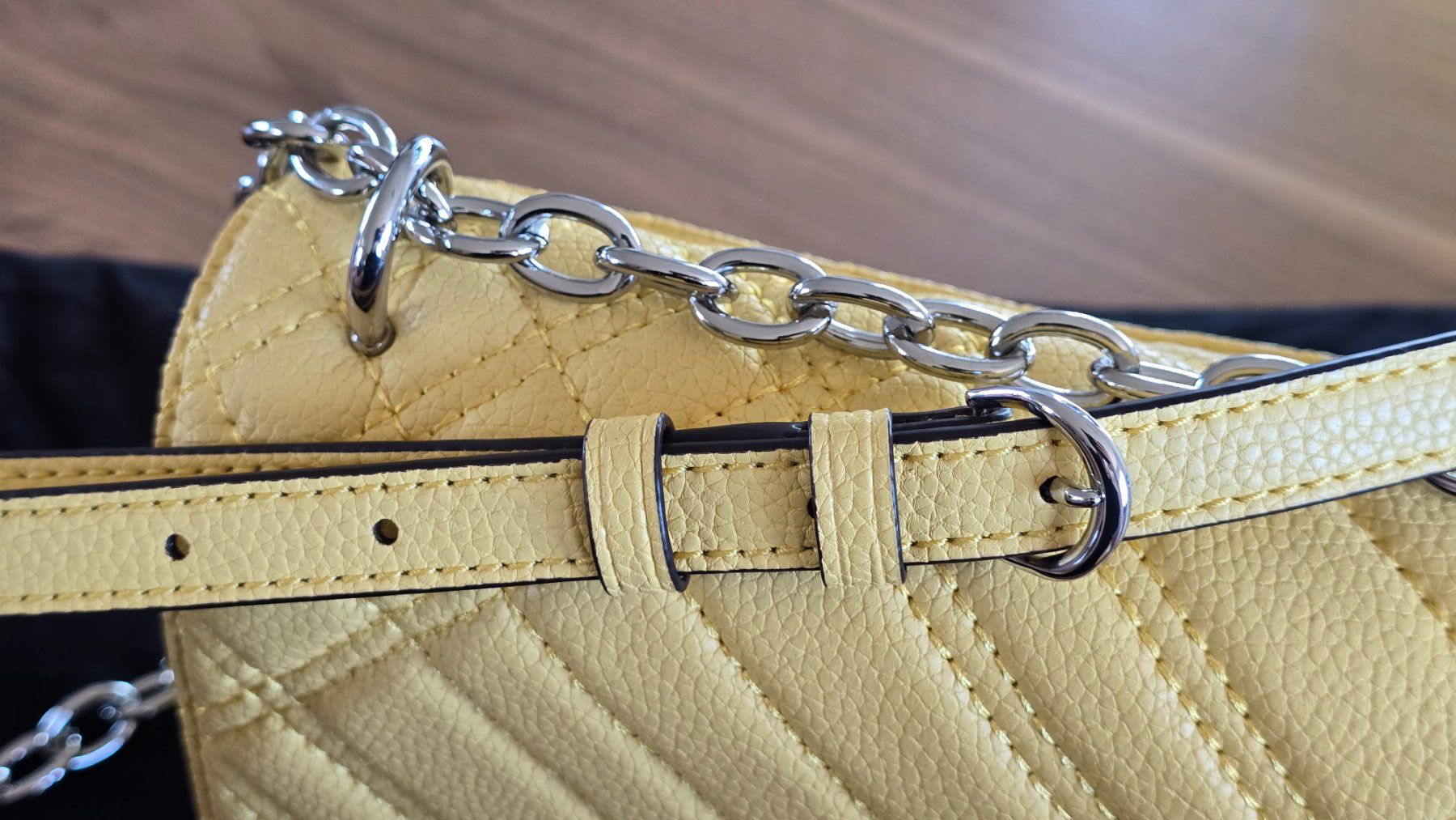 Ralph Lauren Borse da donna: Ralph Lauren Madison Handtasche gelb – Usato da Uster venduto da proshka74 2