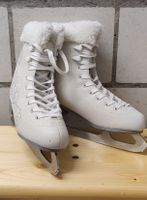 Oxelo Schlittschuhe Damen Gr. 39, weiss, 2 Einlagen