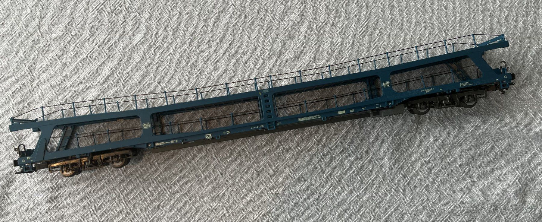 Roco Modellini di ferrovie: ROCO Wagon porte autos DB – Nuovo e nell'imballaggio originale da SION venduto da Patrick1950 2