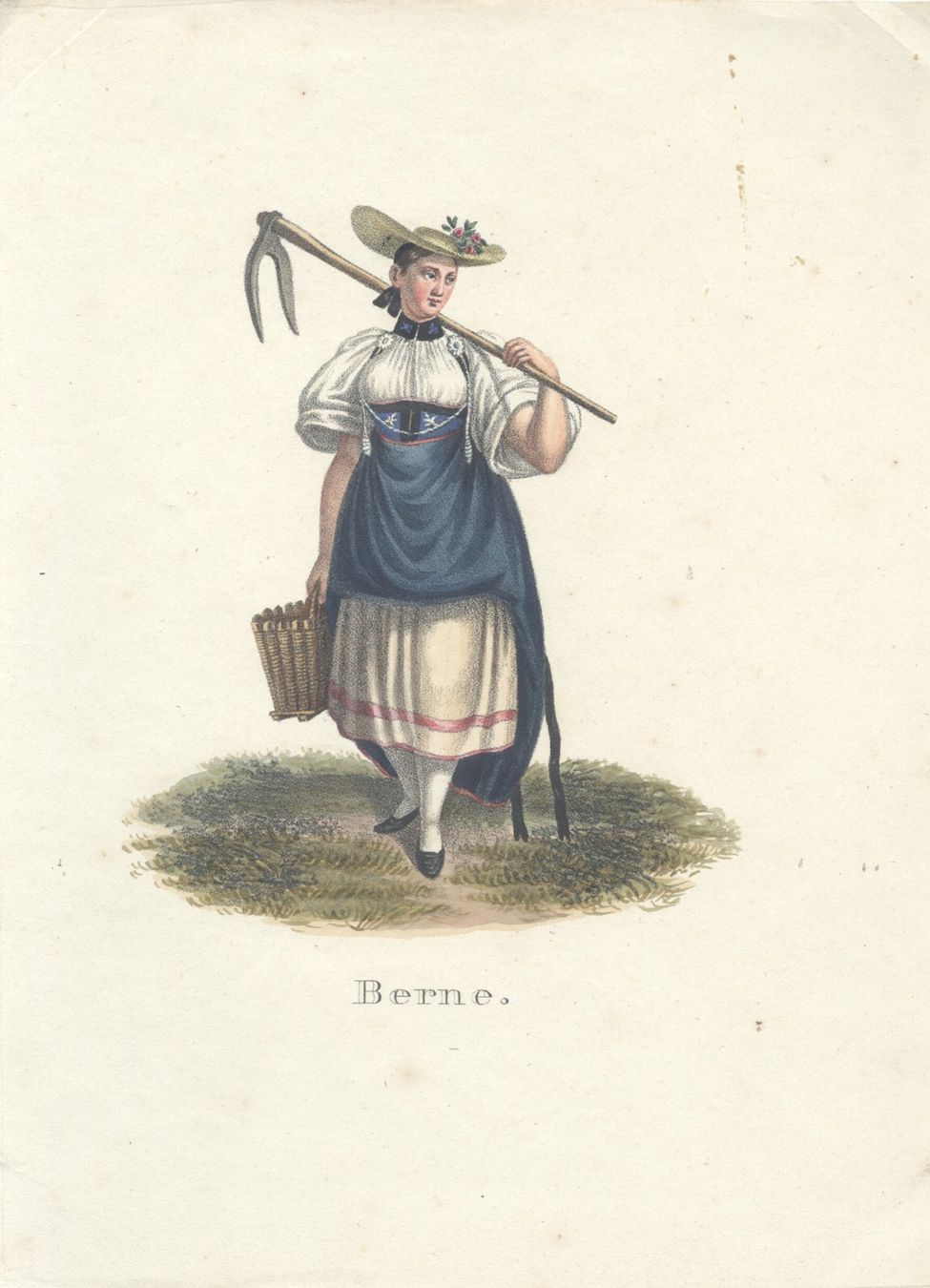 Grafica & Litografie: Berner Tracht – Usato da Biel/Bienne venduto da 07helios032