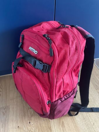 Nitro Schulrucksack rot Thek