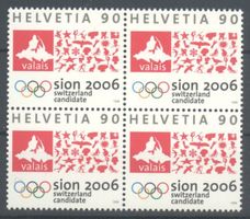 1998, Austragsort für die Olympiade 2006, Viererblöcke **