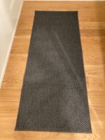 Teppich IKEA MORUM 80x200 cm dunkelgrau