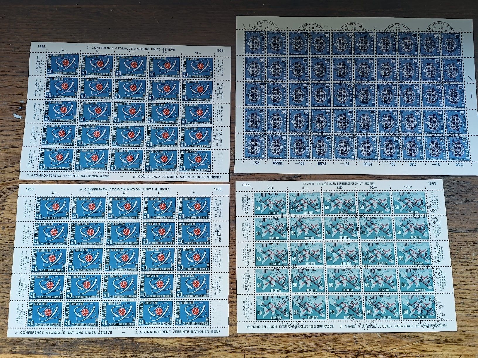 Tous les timbres: Sammlung Briefmarken Bögen – D'occasion à Brugg AG par Ente015 3