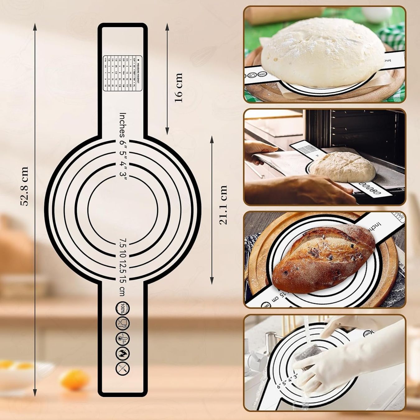 Appareils de cuisine: Sauerteig Starter Set mit Gärglas 700ml und Gärkörbchen – Neuf avec emballage d'origine à St. Gallen par sch_zsz7 1
