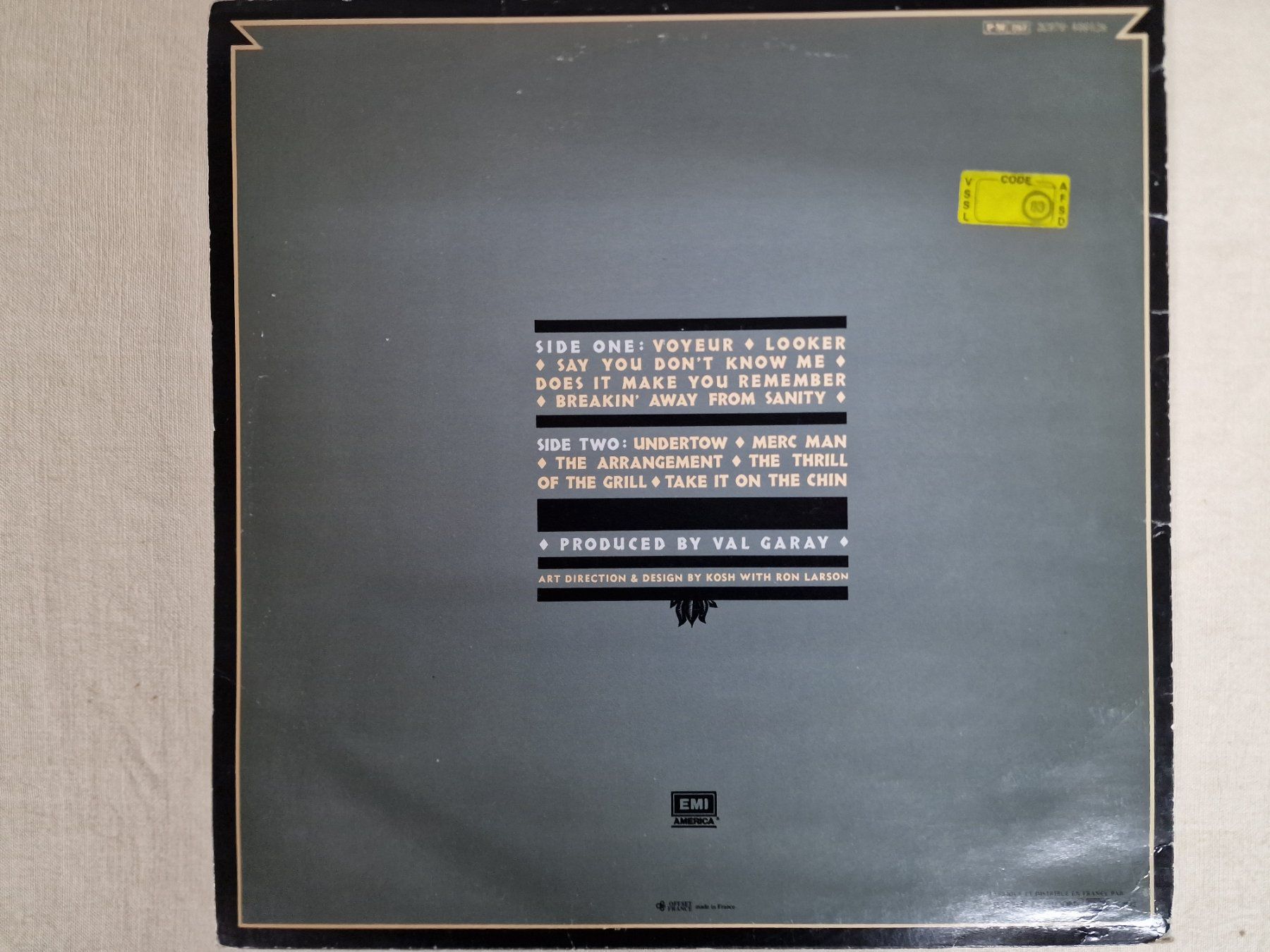 Schallplatten: Kim Carnes LP – Voyeur – Gebraucht aus Root von atelier22 1