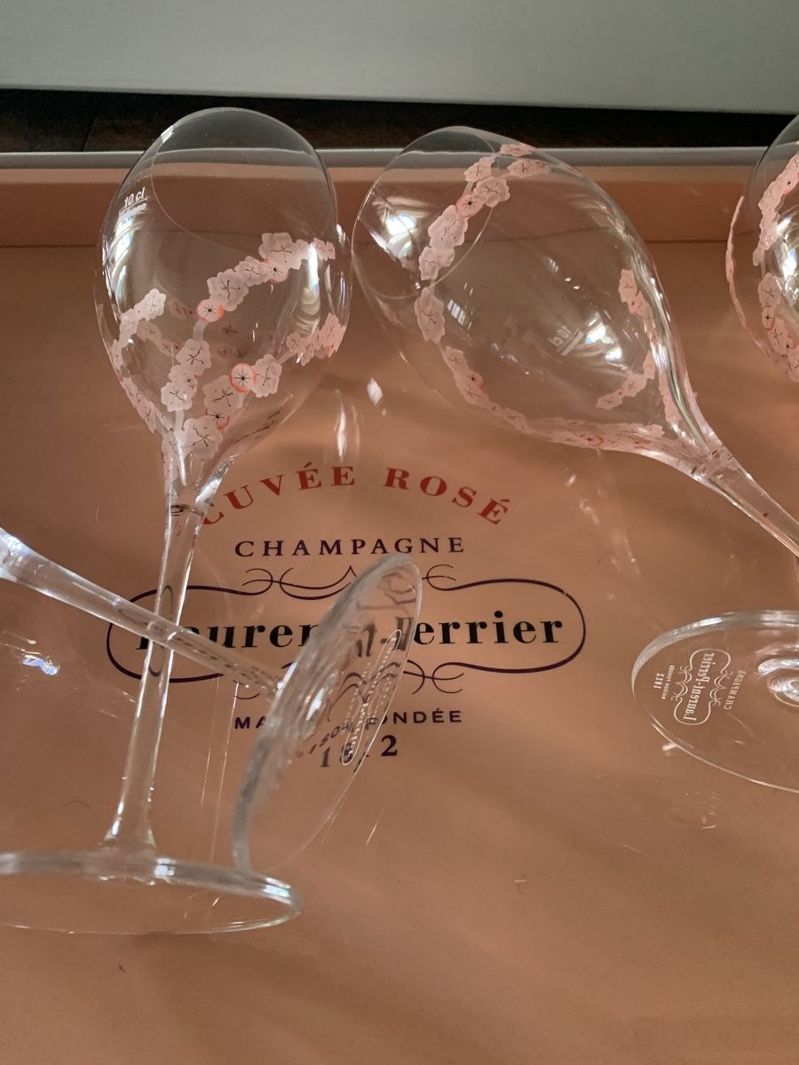 Laurent Perrier Bicchieri: SOMMERHIT Laurent-Perrier Sektglaeser – Nuovo (secondo la descrizione) da Bergdietikon venduto da zor_856j 3