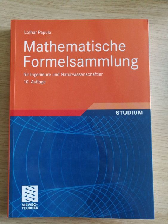 Papula - Mathematische Formelsammlung | Kaufen Auf Ricardo