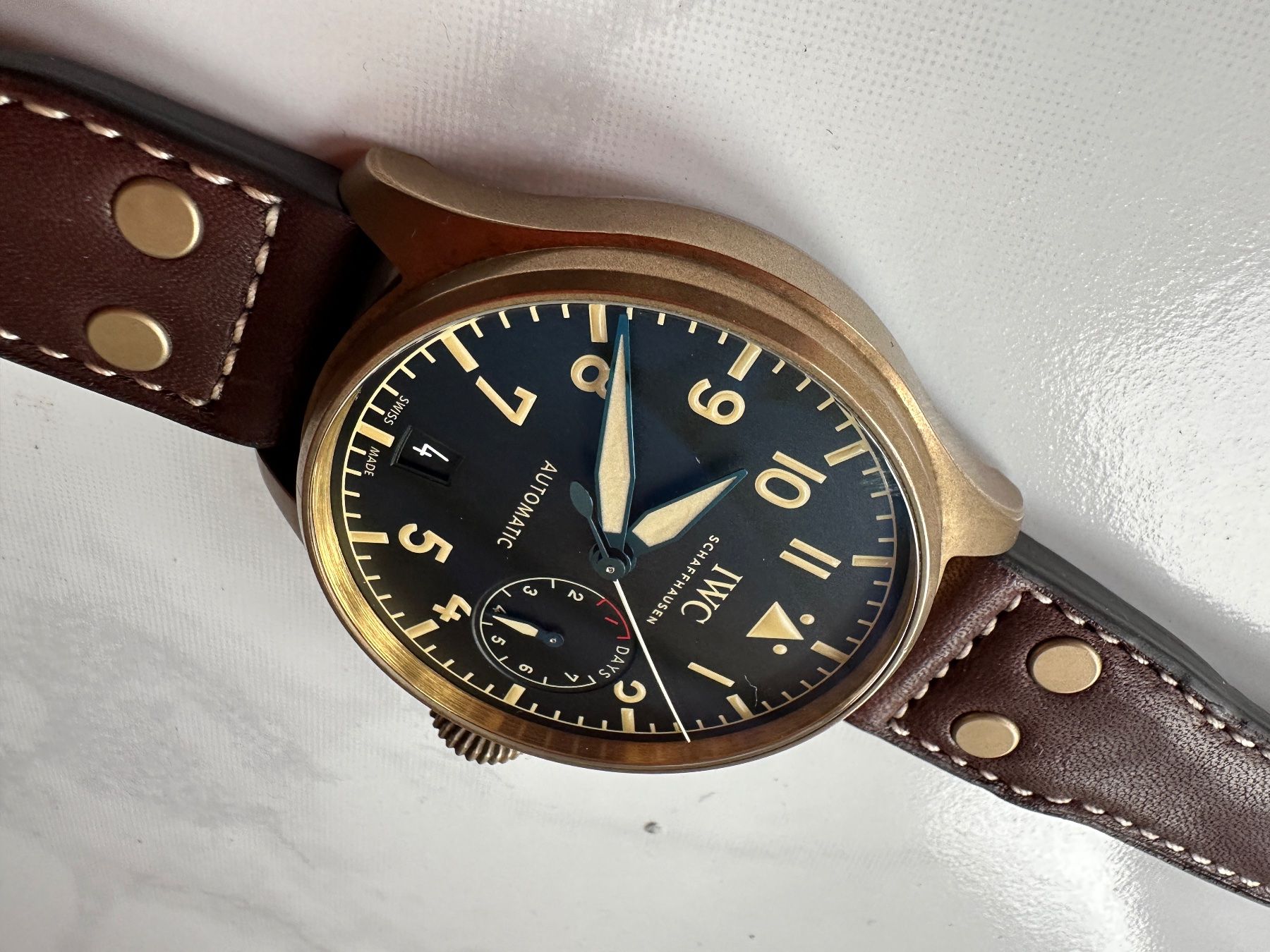 IWC Montres: IWC Big Pilot Bronze – D'occasion à Neunkirch par neunkirch66 8