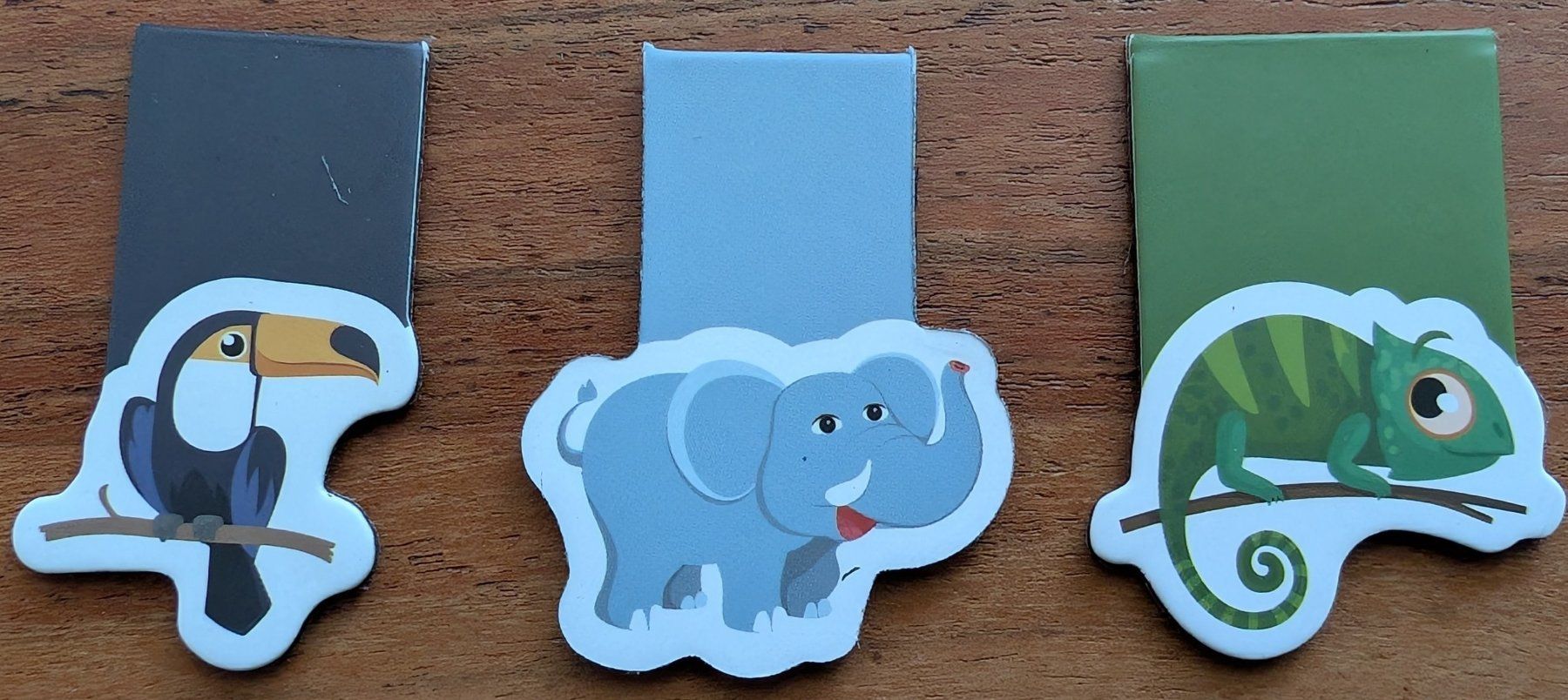 Altre raccolte & rarità: neu: 3x Tiere Kinder-Magnet-Buchzeichen – Nuovo (secondo la descrizione) da Zürich venduto da Milk-and-Chicken