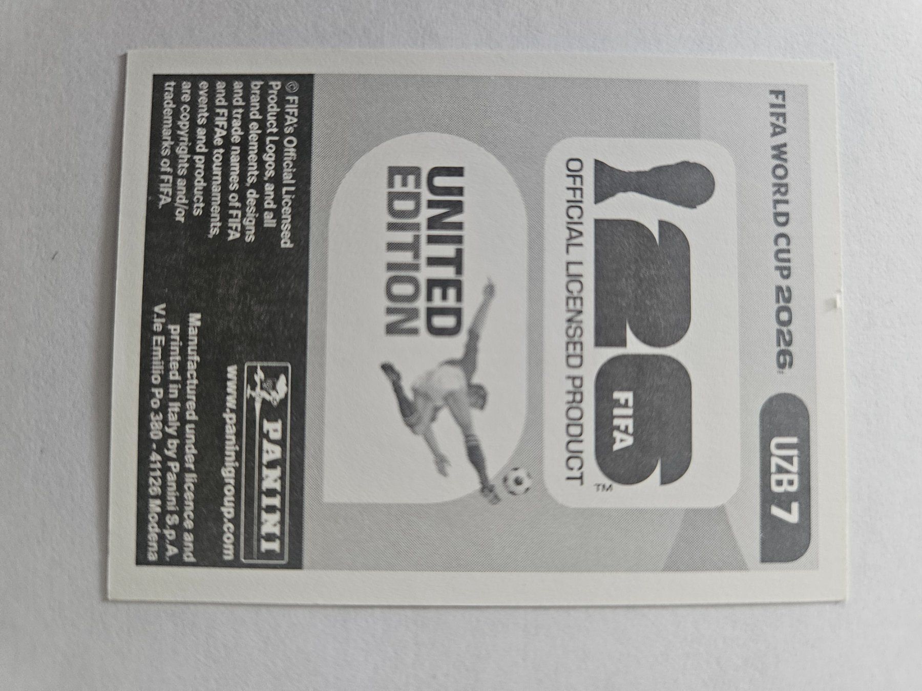 Panini Carte collezionabili: UZB7 – Usato da Würenlingen venduto da Dinli 1
