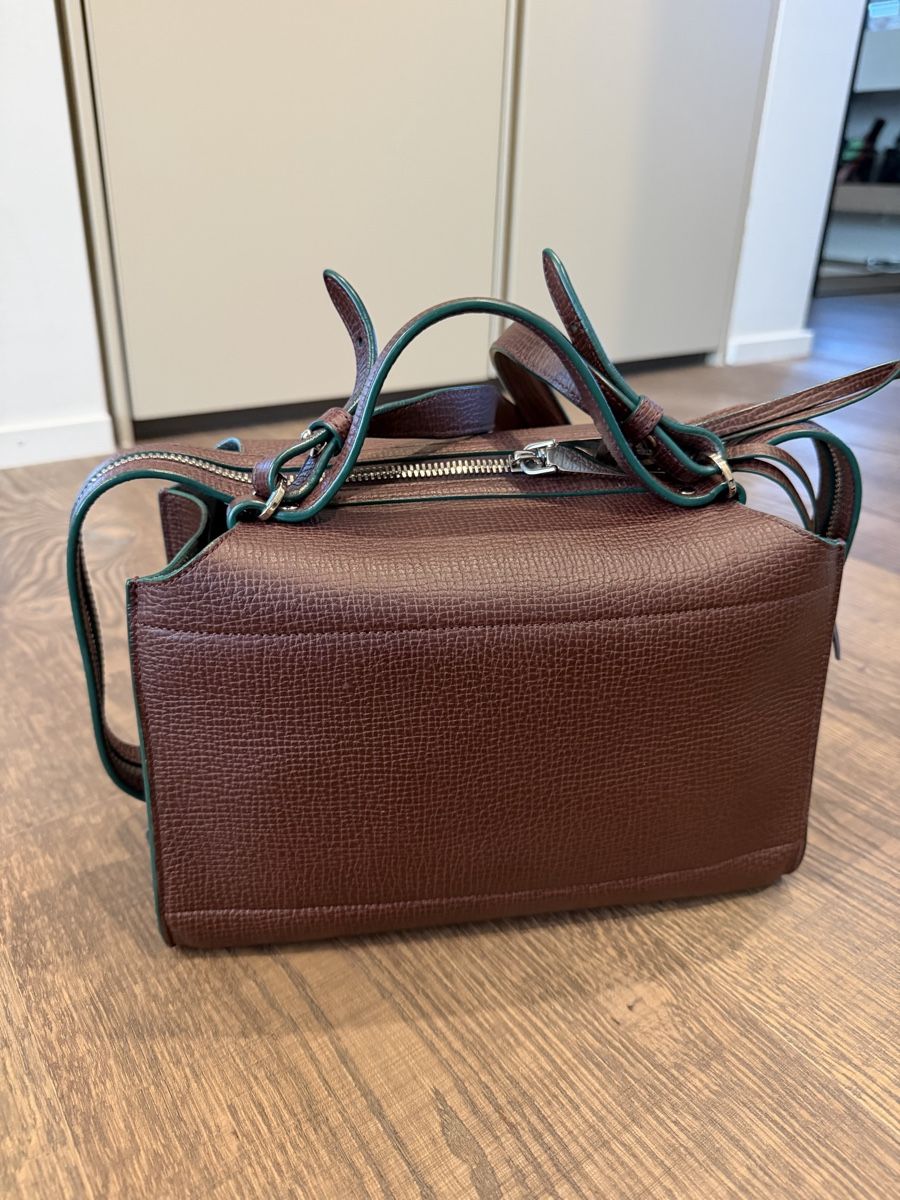 Jil Sander Borse da donna: Jil Sander brown leather handbag – Usato da Herrliberg venduto da Tubalp 1