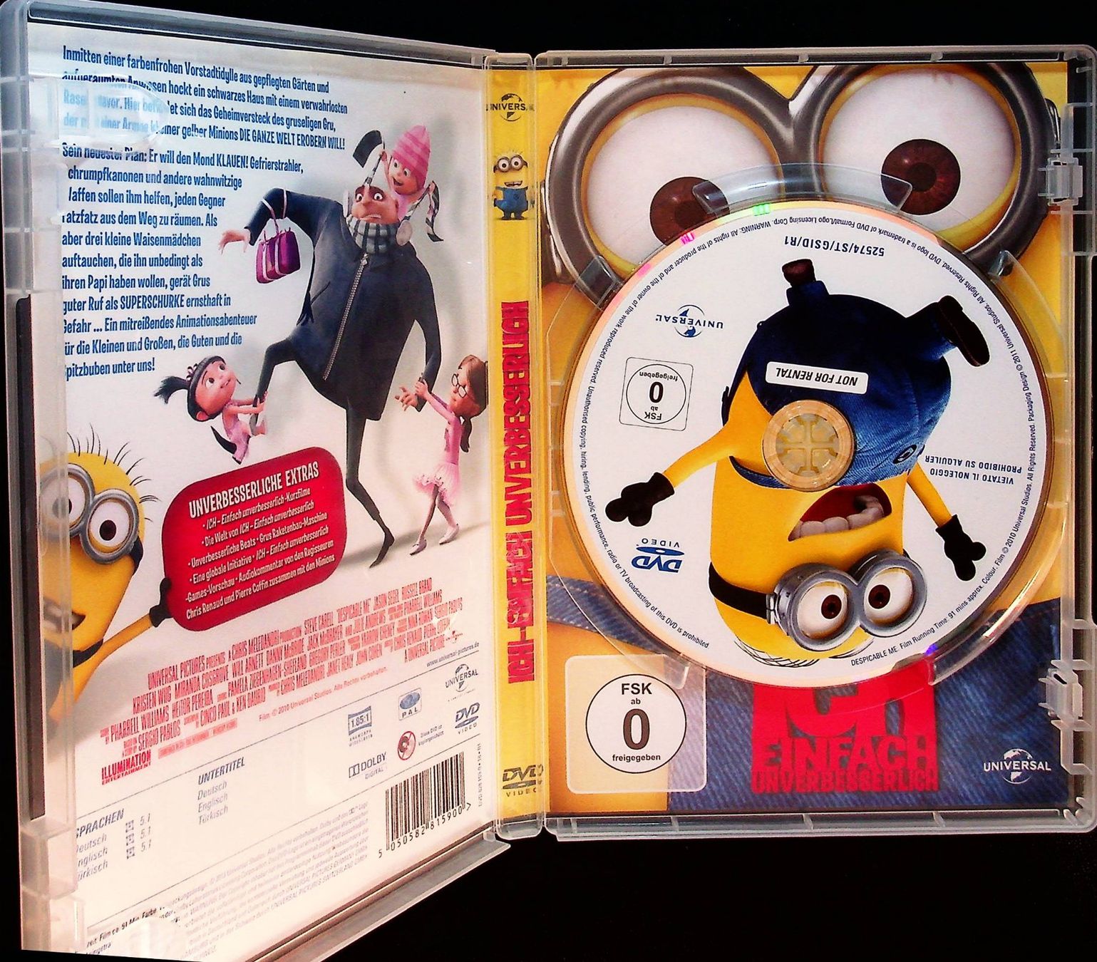 Tutti i DVDs: DVD  Ich einfach unverbesserlich – Usato da Reitnau venduto da Zaomir 2