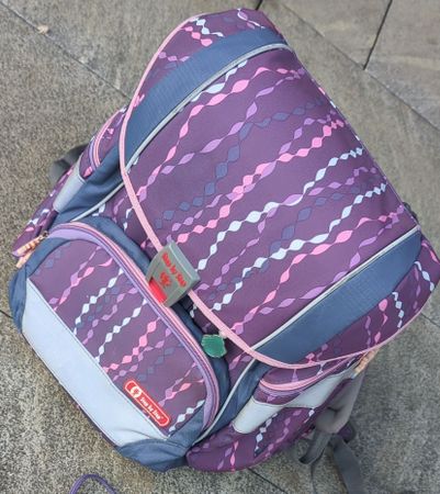 Step by Step Schulrucksack, lila-pink, Top Zustand!