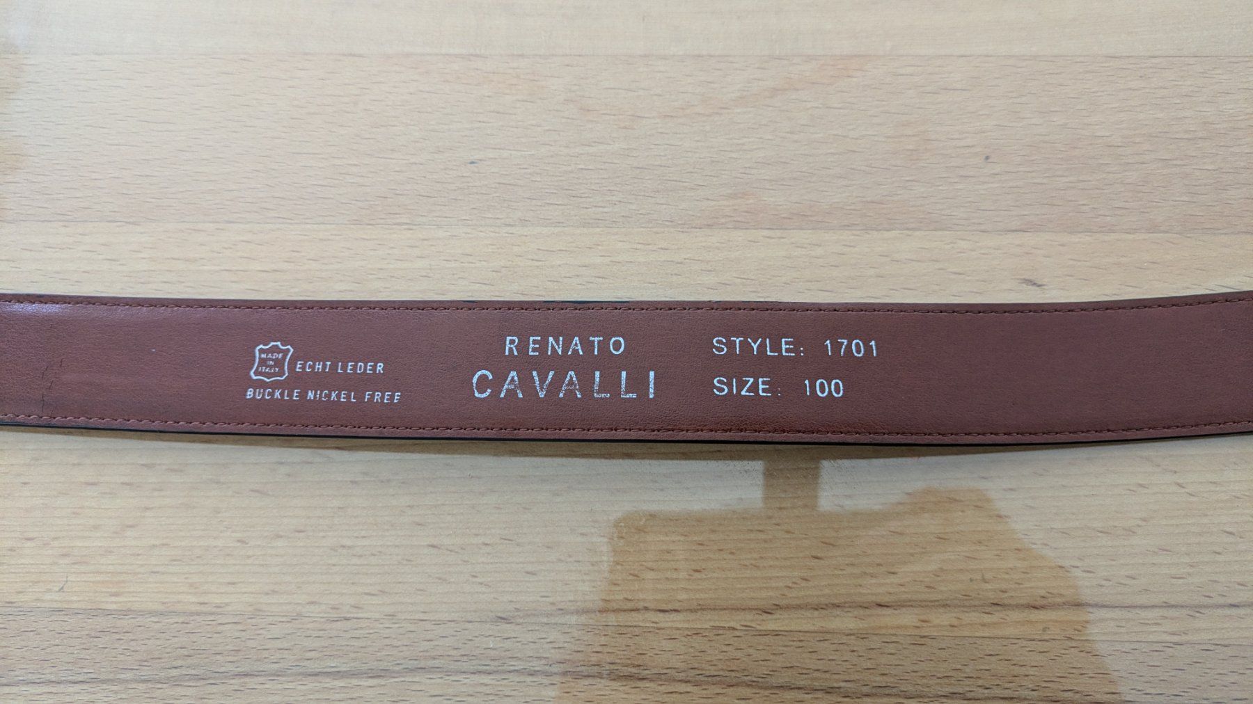 Cinture: Renato Cavalli Ledergürtel - Size 100 / 1701 – Usato da Staufen venduto da Fleby84 1