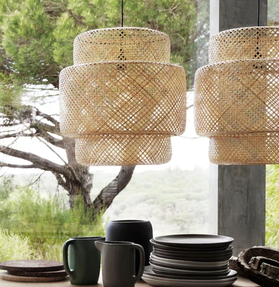 Ikea Kronleuchter & Deckenlampen: Sinnerling Rattan Lamp Ikea – Gebraucht aus Langenthal von