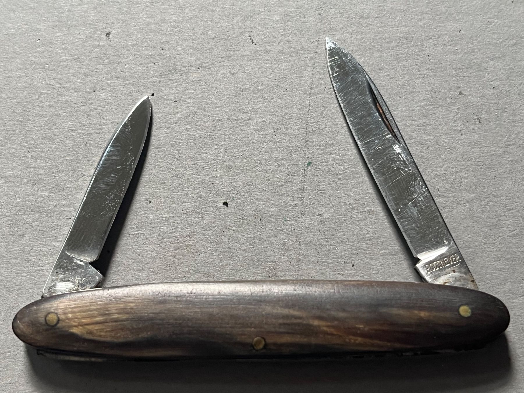 Couteaux de poche: Altes Sackmesser 79 mm - Horn – D'occasion à Zürich par FV.vintage 1