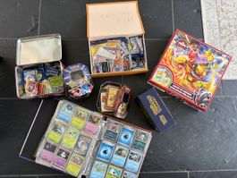 Pockemon cards, albums, game