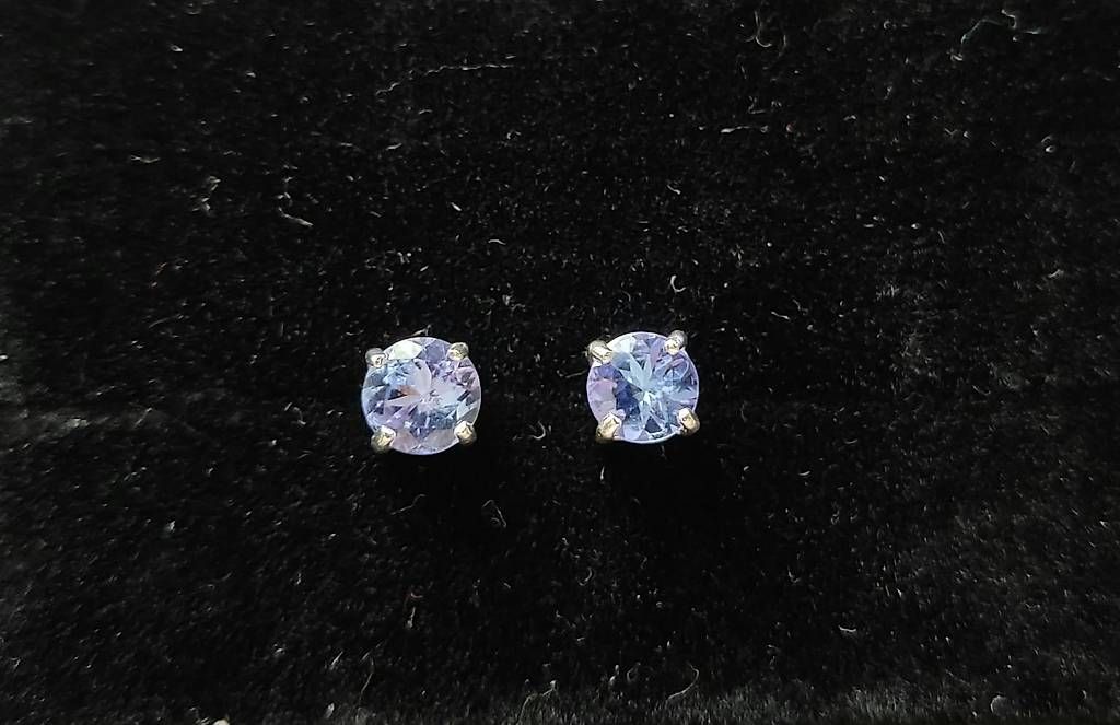 Boucles d'oreille: Wunderschöne Ohrringe mit echtem Tansanit-Edelstein – Neuf avec emballage d'origine à Ebnat-Kappel par Jonezy 3