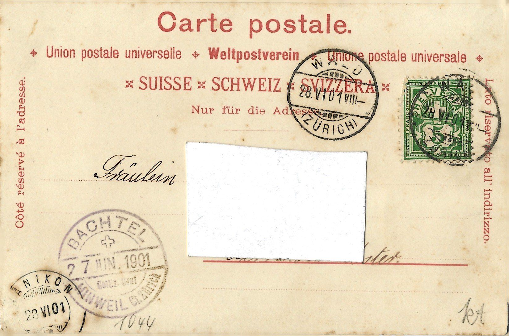 Cartes postales: Gruss   vom   Bachtel – D'occasion à Bütschwil par Jackson1A 1