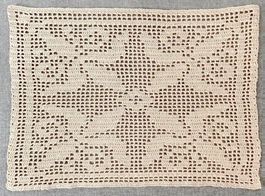 Häckeldeckchen 35 x 26 cm