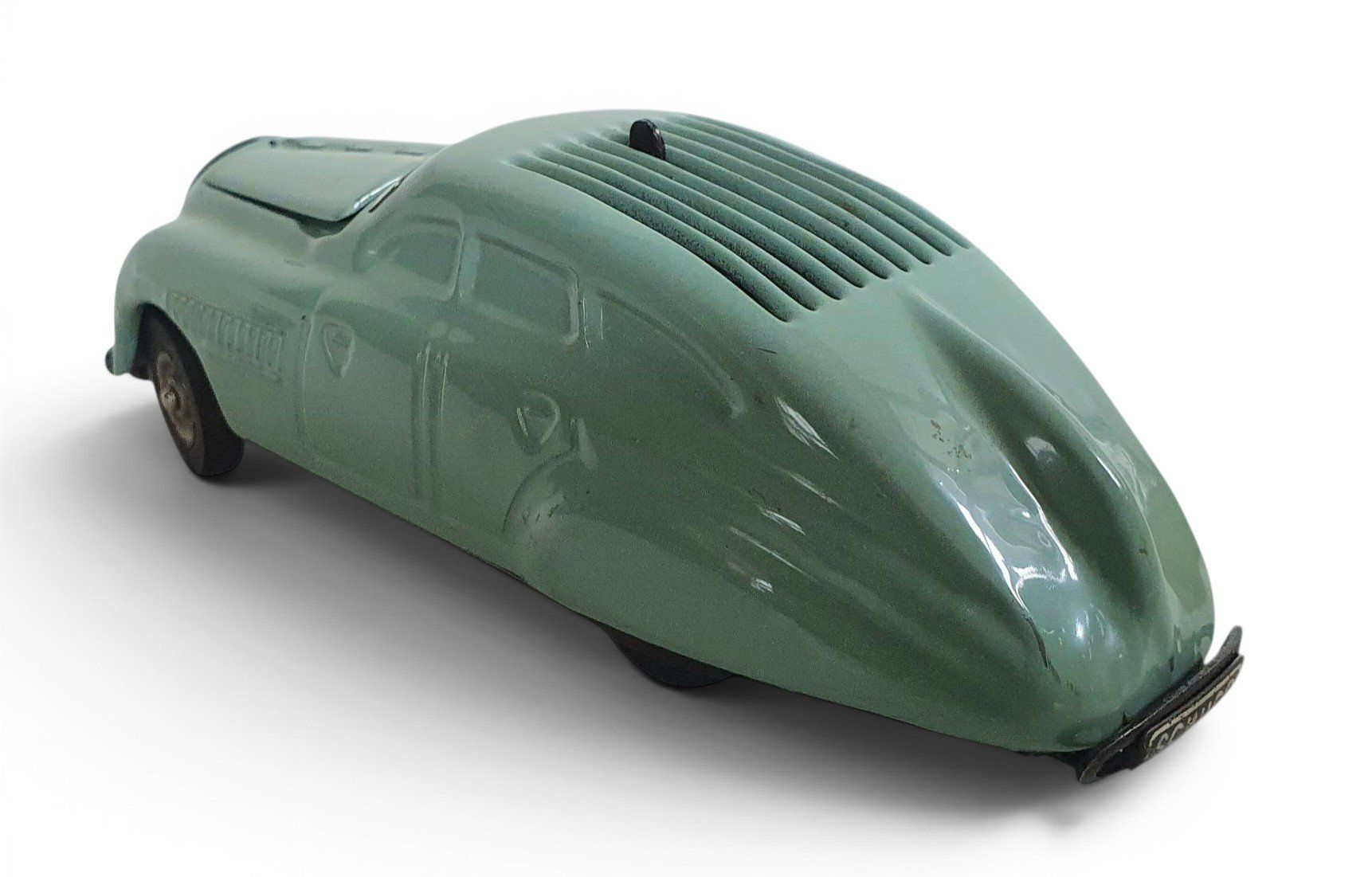 Schuco Giocattoli: Vorkriegs Schuco KOMMANDO-AUTO 2000 – Usato da Rickenbach b. Wil venduto da klassikmarkt.ch 5